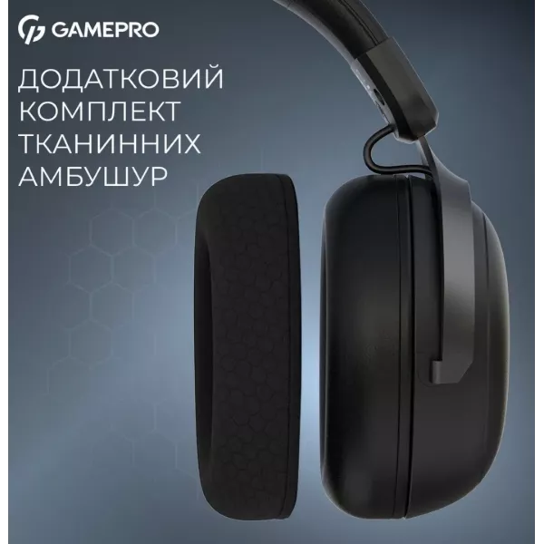 Ігрова гарнітура Gamepro HSW201B (Black) (UA)