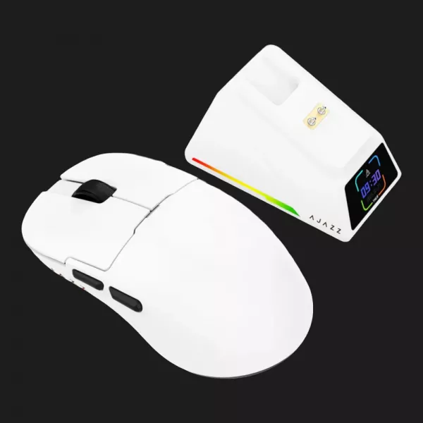 Ігрова миша Ajazz AJ159 APEX Wireless (White) (UA)