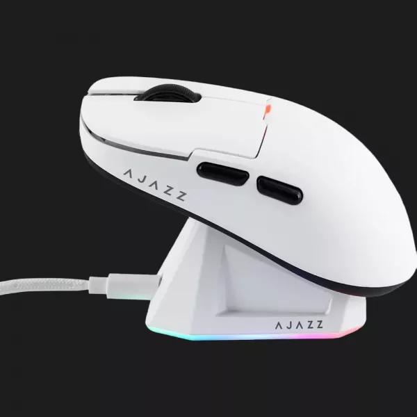 Ігрова миша Ajazz AJ159 PRO (White) (UA)