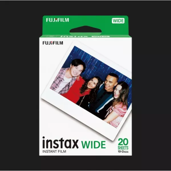 Фотопапір Fujifilm INSTAX WIDE GLOSSY (108х86мм 2х10шт)