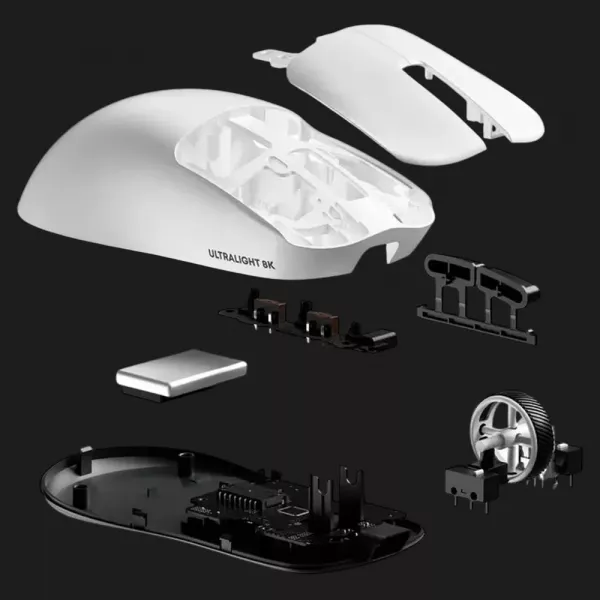 Ігрова миша GamePro Asgard Odin Wireless/USB-C 8K PAW3950 (GM035W) (White) (UA)