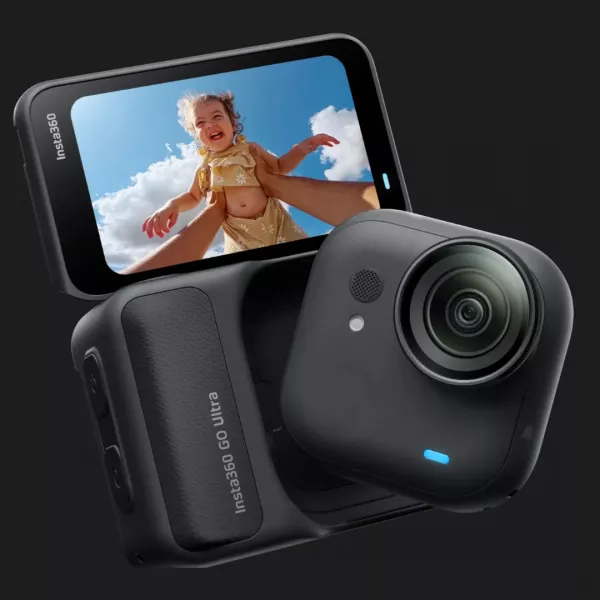 Екшн-камера Insta360 GO Ultra Midnight Black Standard Bundle