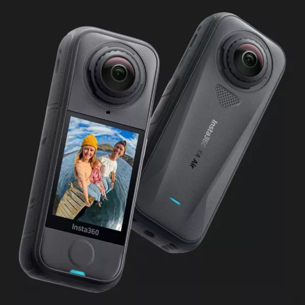 Екшн-камера Insta360 X4 Air Graphite Black Starter Bundle
