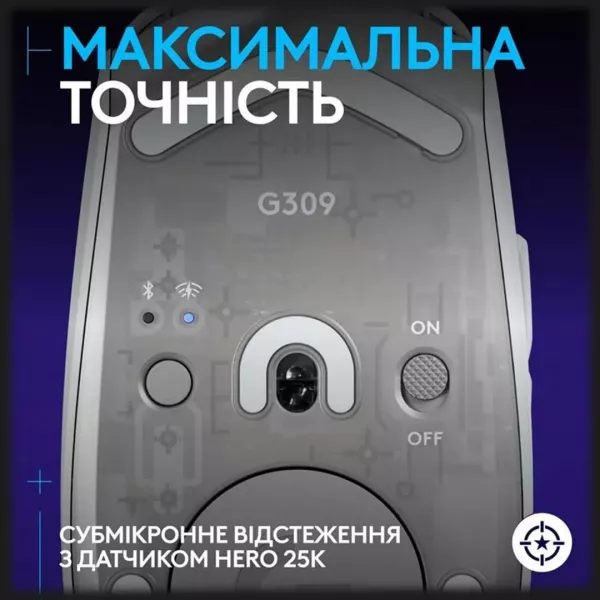 Ігрова миша Logitech G309 (White) (EU)